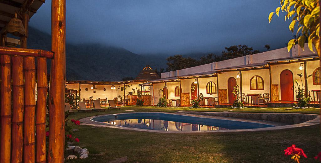 La Fortaleza Del Inca Lunahuana Bagian luar foto